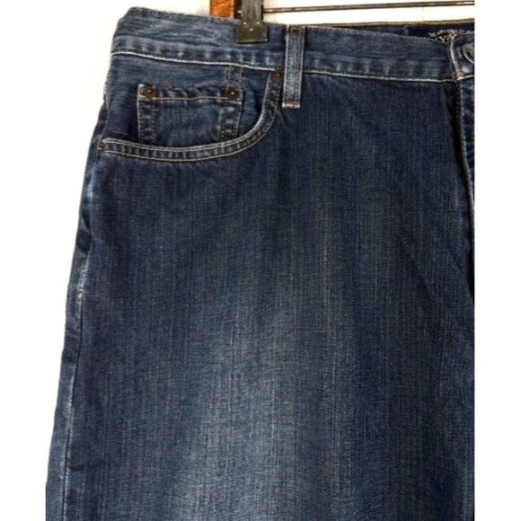 Lucky Brand 181 Relaxed Straight Men's Jeans Blue Denim Size 40x32 - Picture 5 of 13